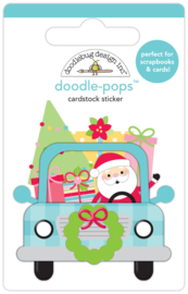 Here Comes Santa Claus Doodle-Pops