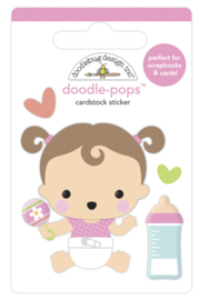 Doodlebug Design Sweet Girl Doodle-Pops