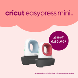 Cricut • Easypress Mini EU Zenblauw