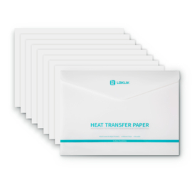 Heat transfer paper sheets- LIGHT - 8 stuks