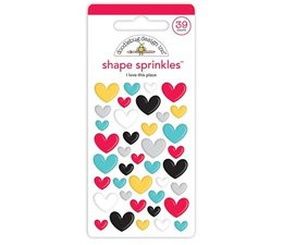 Doodlebug Design I Love this Place Shape Sprinkles