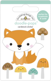 Doodlebug Design Fox and Friends Doodle-Pops
