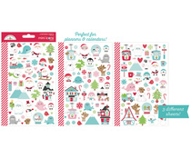 Doodlebug Design Let It Snow Mini Icons Sticker