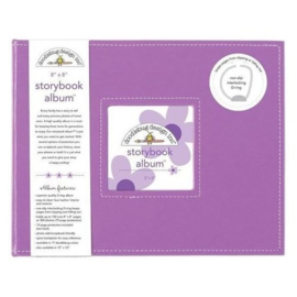 Doodlebug Design Lilac 8x8 Inch Storybook Album (5729)