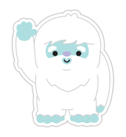 Yeti Sticker Doodle