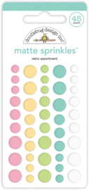 Retro Assortment Matte Sprinkles