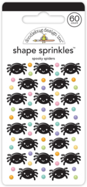 Spooky Spiders Shape Sprinkles
