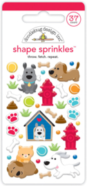 Throw. Fetch. Repeat. Shape Sprinkles
