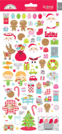 Doodlebug Design Night Before Christmas Icons Sticker