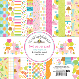 Doodlebug Design Hey Cupcake 6x6 Inch Paper Pad