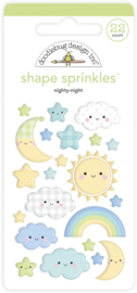 Doodlebug Design Nighty Night Shape Sprinkles