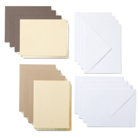 Cricut Joy Cutaway Cards Neutrals A2 (10 pieces) |