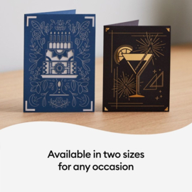 Joy Foil Transfer Insert Cards Blue Lagoon Sampler (8pcs)