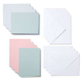 Cricut Joy Cutaway Cards Pastel Sampler A2 (10 pieces) |