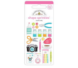 Doodlebug Design Cute & Crafty Shape Sprinkles