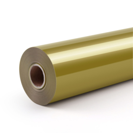 LOKLIK PERMANENT ADHESIVE VINYL GLOSSY - GOLDEN - 30.5 X 180 CM