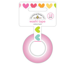 Doodlebug Design Rainbow Hearts Washi Tape
