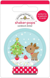 Doodlebug Design Snow Wonder Shaker-Pops