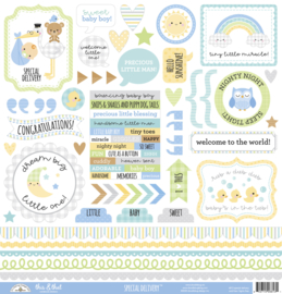 Doodlebug Design Special Delivery This & That Stickers