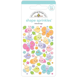 Birds & Bugs Shape Sprinkles