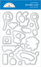 Doodlebug Design Party Animals - Boy Doodle Cuts