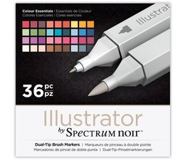 Spectrum Noir Illustrator Box Colour Essentials (36pcs)