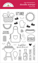 Doodlebug Design Bar-b-cute Doodle Stamps