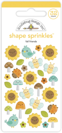 Doodlebug Design Fall Friends Shape Sprinkles