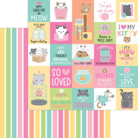 Pretty Kitty 6x6 Inch Paper Pad