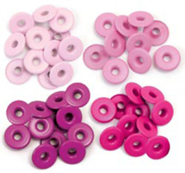 Pink Crop-A-Dile Wide Eyelet (40pcs)