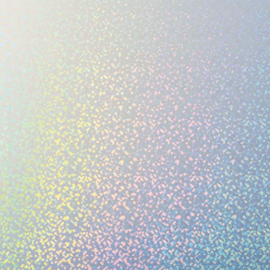 Printable Waterproof Sticker White Hologoraphic (5pcs)