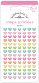 Love You Shape Sprinkles (