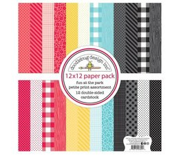 Doodlebug Design Fun at the Park 12x12 Inch Petite Prints Paper Pack