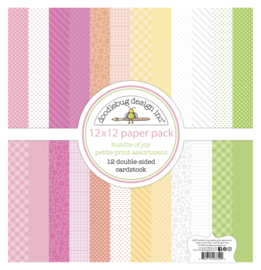 Doodlebug Design Bundle of Joy 12x12 Inch Petite Print Paper Pack