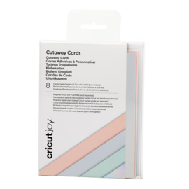 Cricut Joy Cutaway Cards Pastel Sampler A2 (10 pieces) |