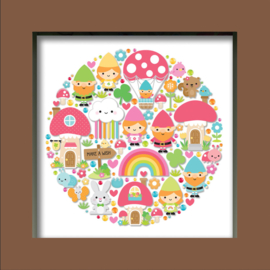 Over The Rainbow Shadow Box Kit