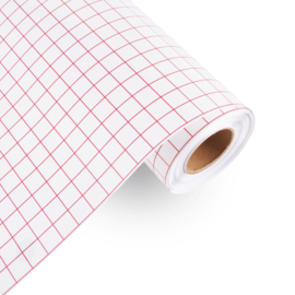 GRID TRANSFER TAPE ROLL - RED - 30 X 300 CM