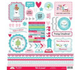 Doodlebug Design Let It Snow This & That Stickers