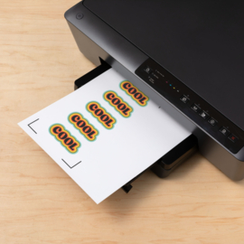Printable Vinyl A4 White (12pcs)