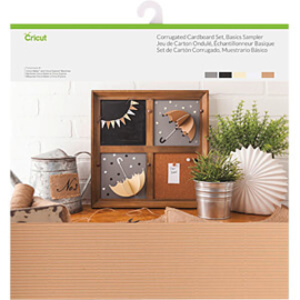 Cricut Corrugated Cardboard 12x12 Inch Basics Sampler