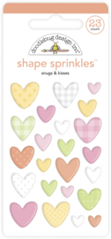 Doodlebug Design Snugs & Kisses Shape Sprinkles