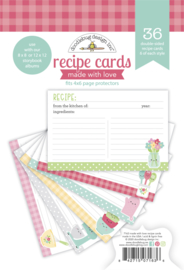 Doodlebug Design Made With Love Recipe Cards