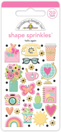 Hello Again Shape Sprinkles