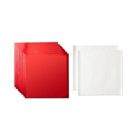 Cricut Foil Transfer Sheets 30x30cm Red (8pcs)