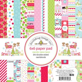 Candy Cane Lane 6x6 Inch Paper Pad