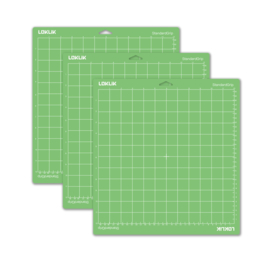 LOKLiK  groene snijmat Standard grip, set van 3 ( 30x30cm)