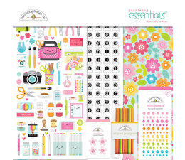 Doodlebug Design Cute & Crafty 12x12 Inch Essentials Kit