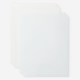 Printable Waterproof Sticker Set A4 White (6pcs)