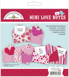Doodlebug Design Love Birds Mini Love Notes