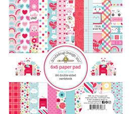 Doodlebug Design Lots of Love 6x6 Inch Paper Pad